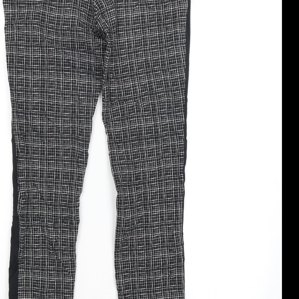 Womens UK Size 10 Atmosphere Regular Fit Black Trousers