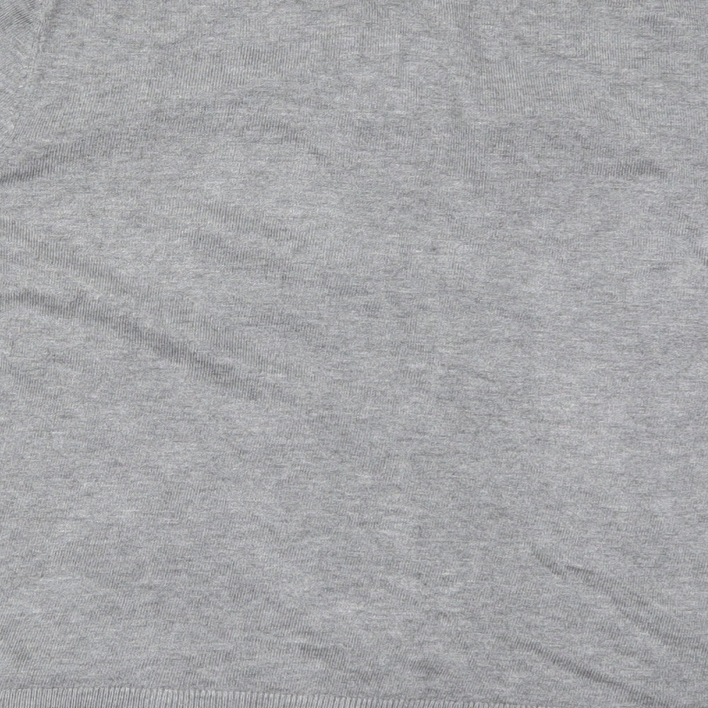 Primark Womens Grey Knit Cardigan Jumper Size 22