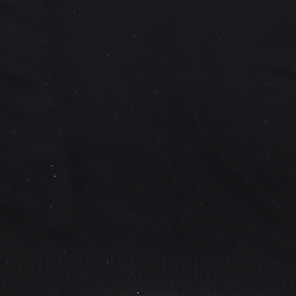 Womens UK Size M H&M Black Cardigan Jumper