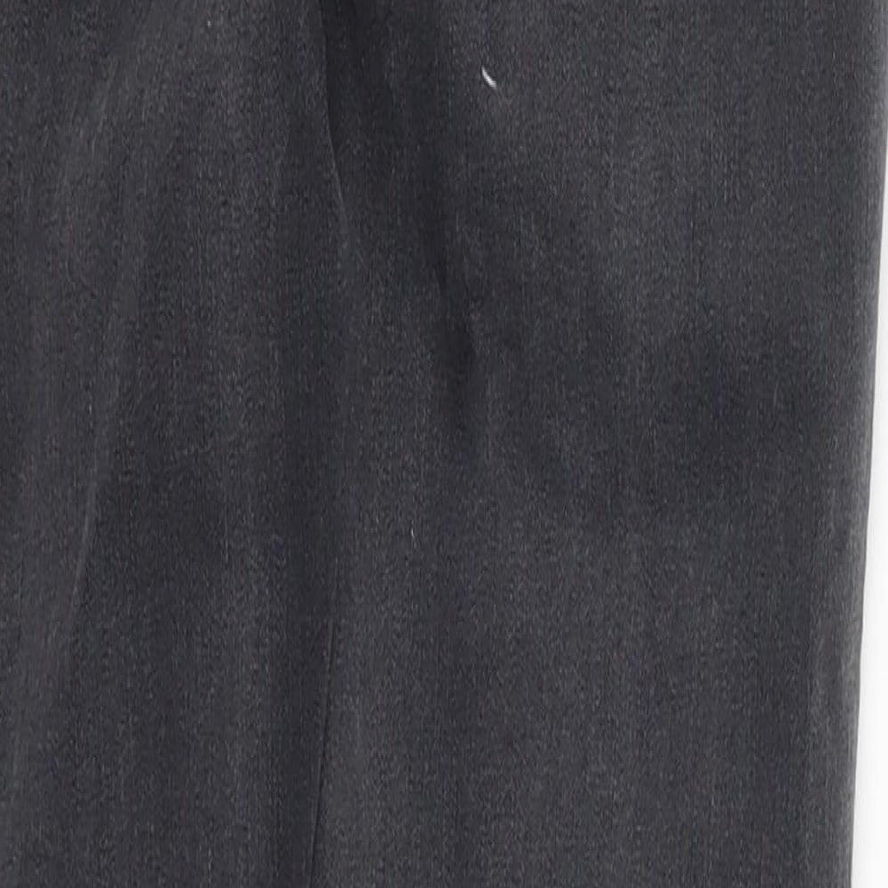 PRETTYLITTLETHING Womens Grey Denim Skinny Jeans Size 12 L27 in