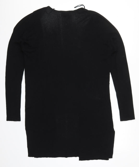 C&A Womens Black Knit Cardigan Jumper Size S