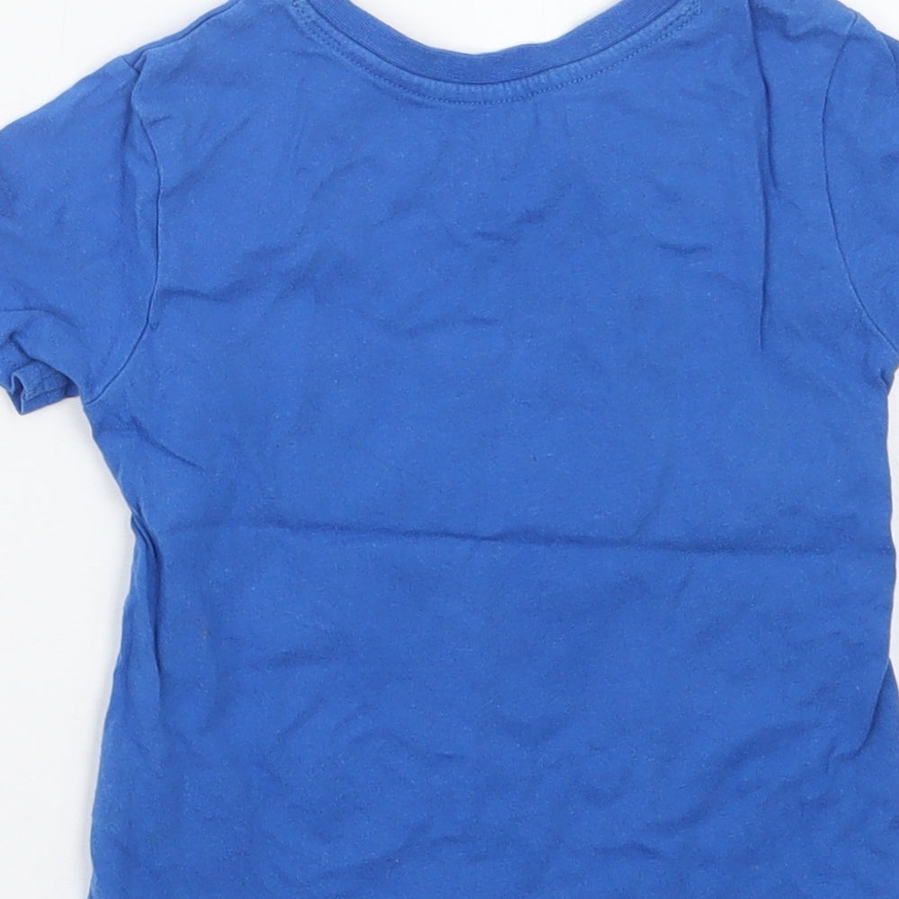 Rebel Boys Blue Basic T-Shirt Size 12-18 Months
