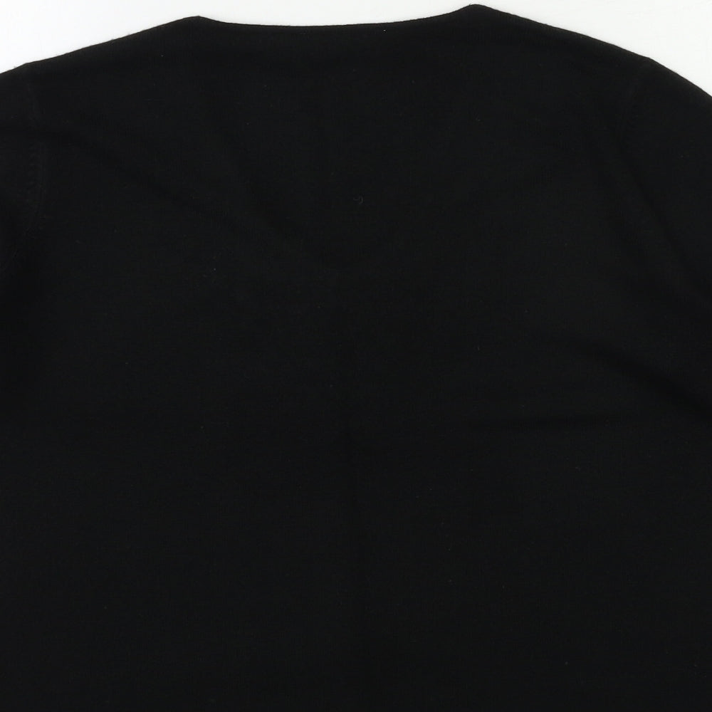 Womens UK Size 12 BHS Black Pullover Jumper