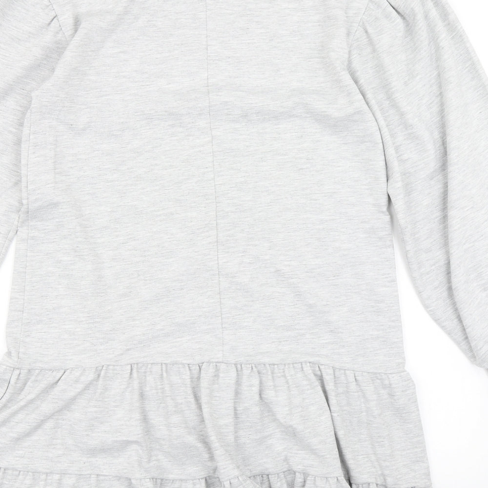 Dorothy Perkins Womens Grey A-Line Size 12