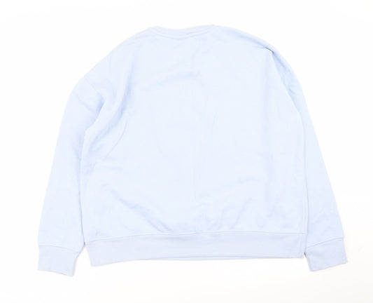 Primark Womens Blue Animal Print Pullover Jumper Size 12