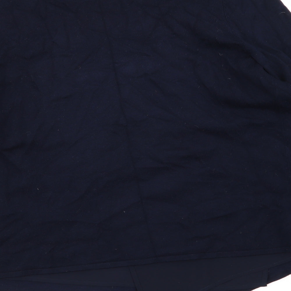 Womens UK Size M Monsoon Blue Cardigan Jumper