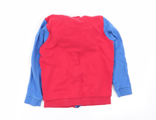 TU Boys Multicoloured Full Zip Jumper Size 5-6 Years