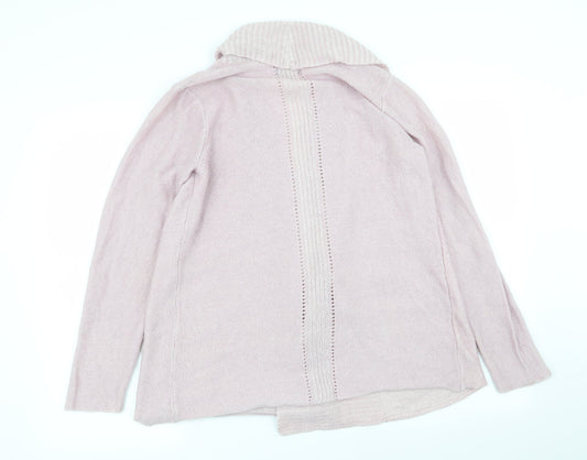 Soon Womens Pink Cardigan Jumper Size M