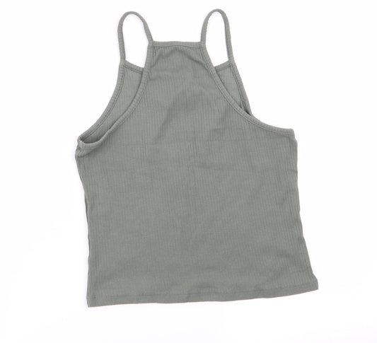 H&M Girls Green Camisole Tank Size 12-13 Years