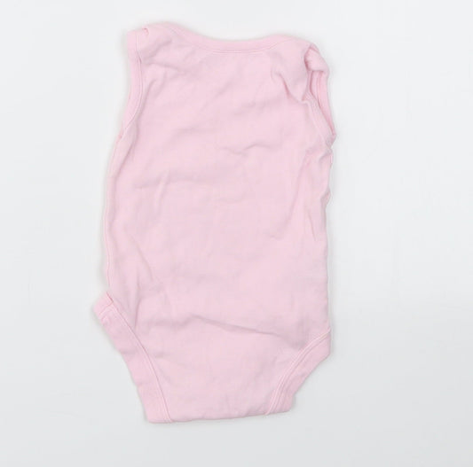 TU Girls Pink Babygrow One-Piece Size 3-6 Months