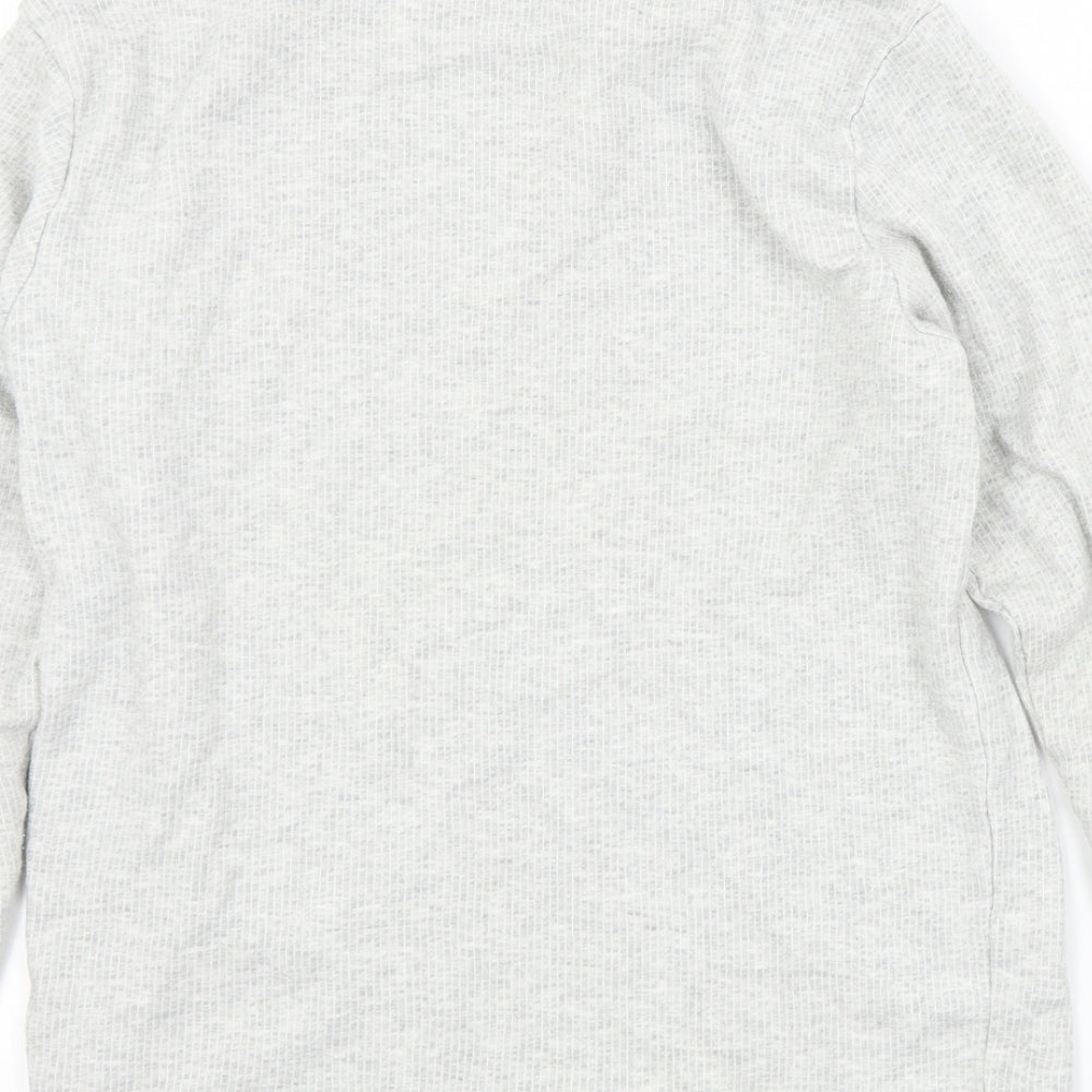 F&F Mens Grey Pullover Jumper Size M