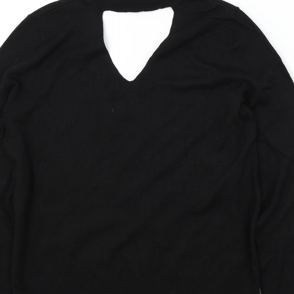 George Womens Black Pullover Jumper Size 12