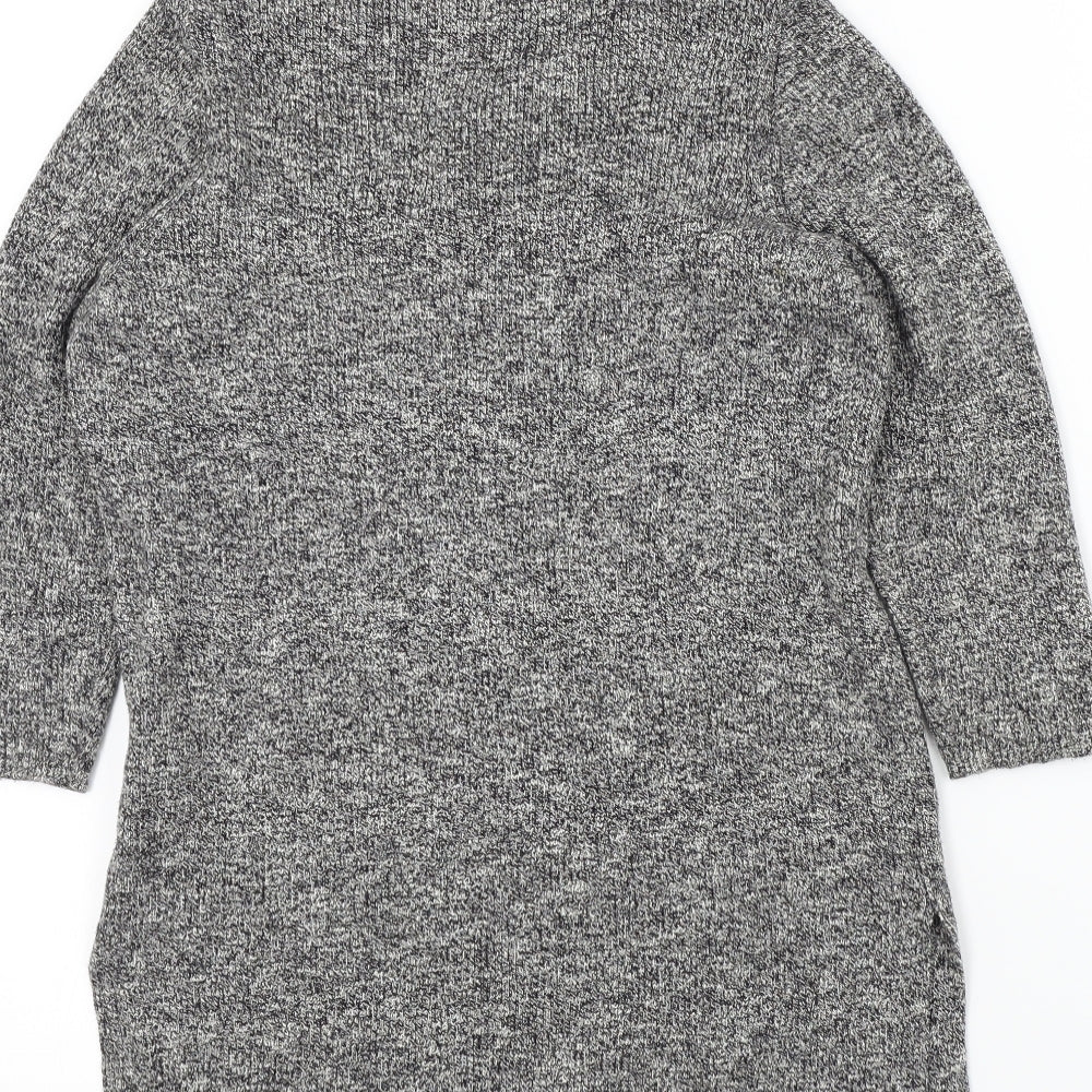 Womens UK Size 8 New Look Grey Pullover Jumper