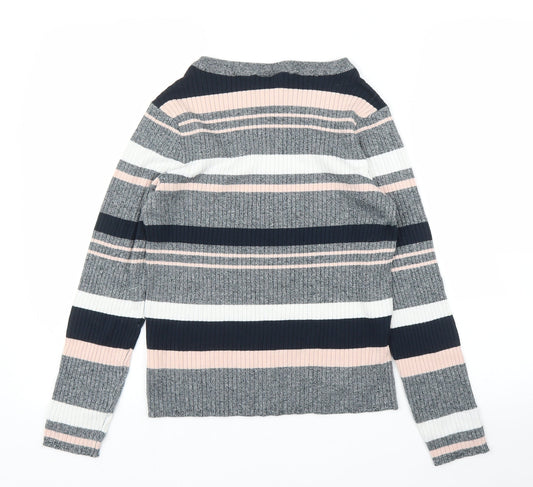 Womens UK Size L H&M Pink Pullover Jumper