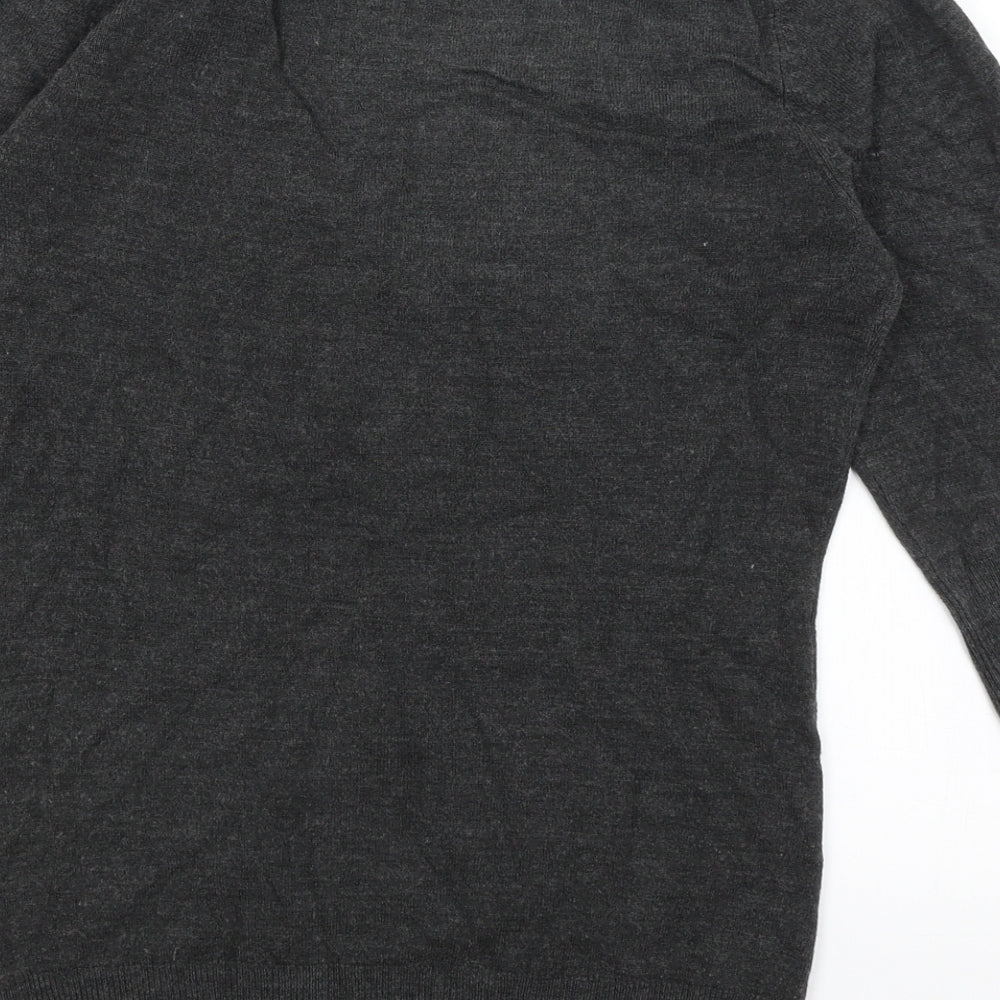 Womens UK Size 10 Therapy Grey Pullover Jumper