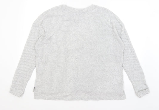 Primark Womens Grey Pullover Jumper Size L