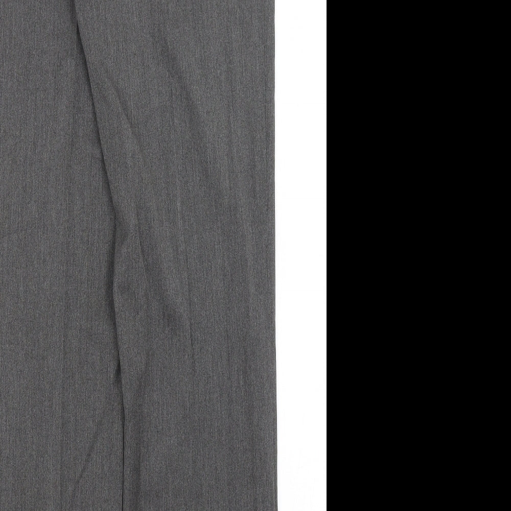 Womens UK Size 10 MICHELE Regular Fit Grey Trousers
