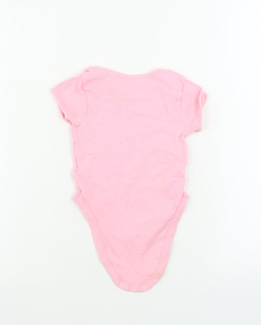 Primark Girls Pink Babygrow One-Piece Size 6-9 Months