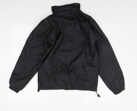 Givova Girls Black Jacket Coat Size 2XS - ggnp fc