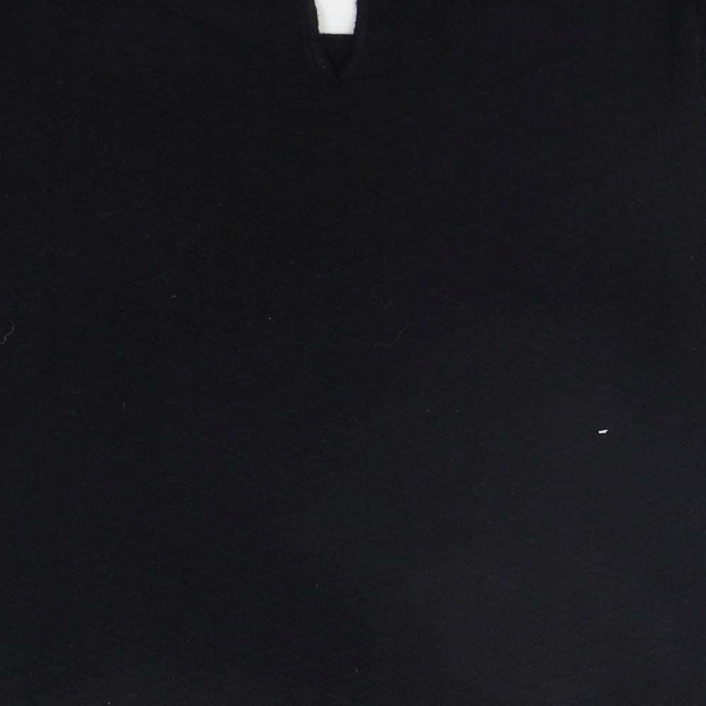 Womens UK Size 14 NEXT Black Pullover Jumper
