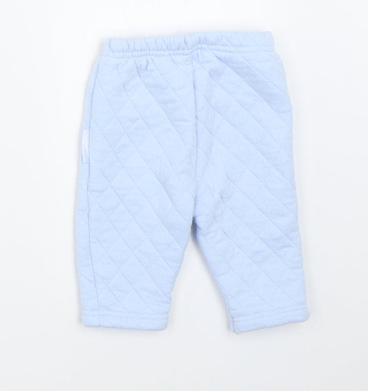 My Little Chick Girls Blue Capri Trousers Size 3-6 Months