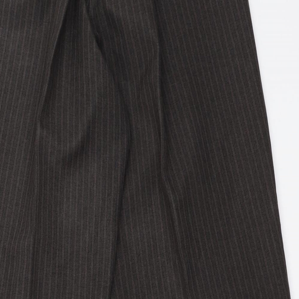 BM Womens Brown Trousers Size 14 L25 in