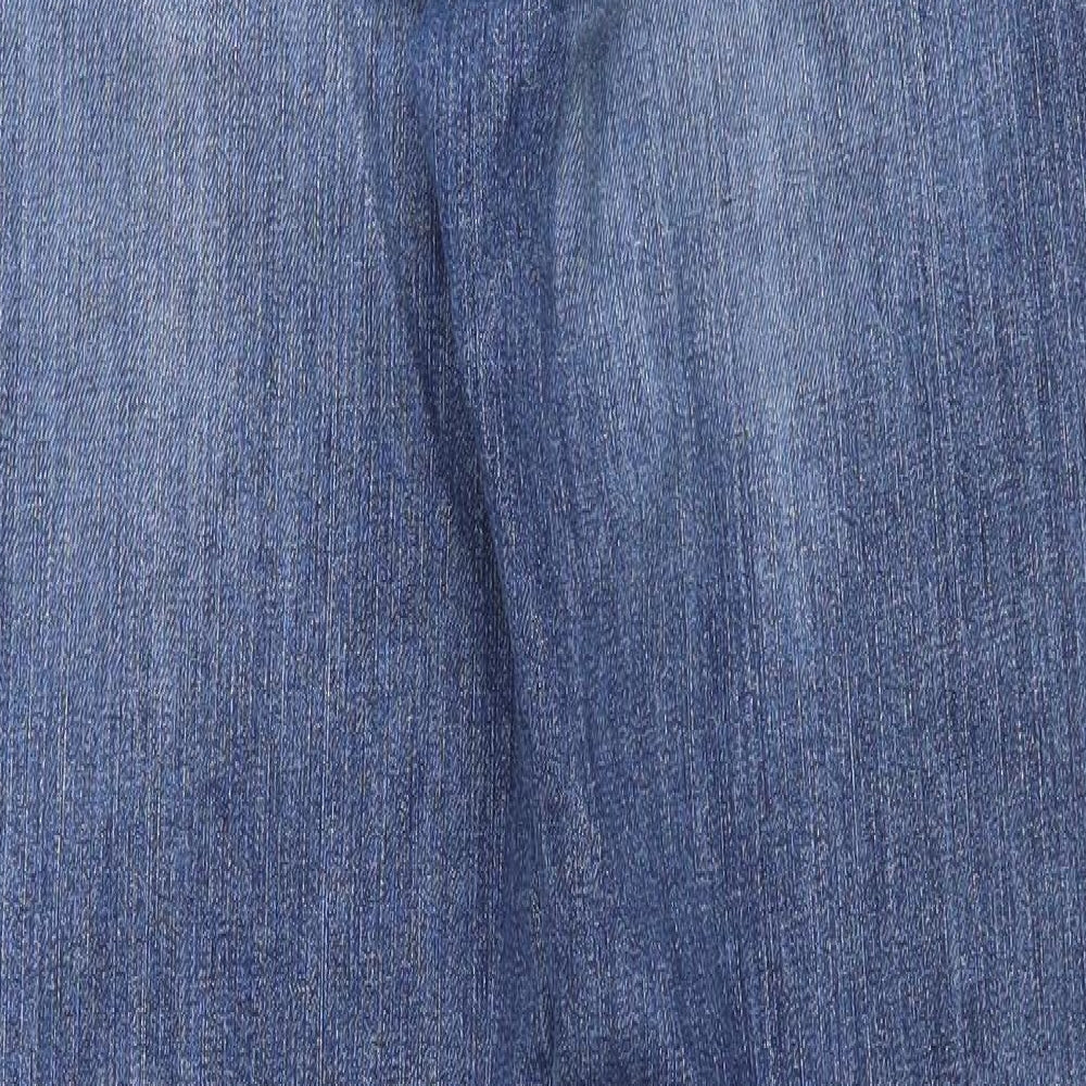 royal white sand Womens Blue Straight Jeans Size 33 L33 in