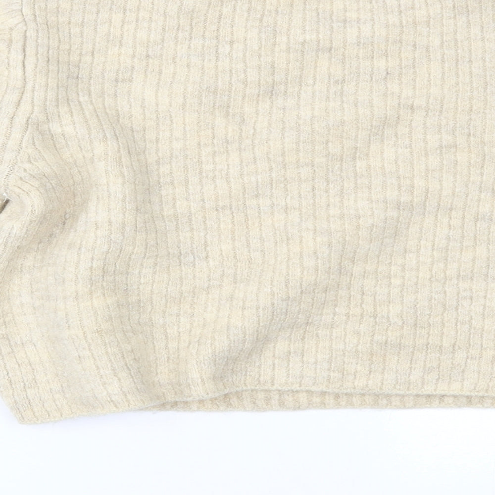 George Womens Beige Pullover Jumper Size S