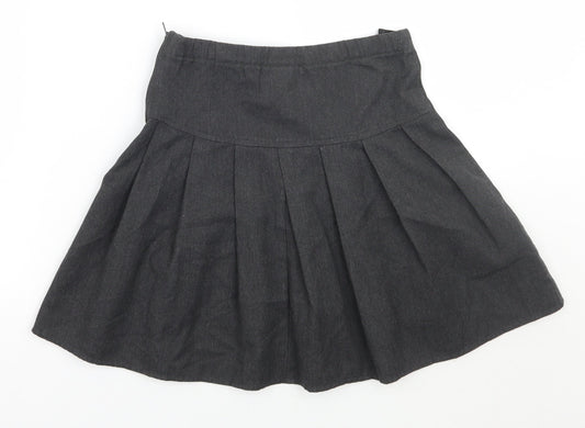 NEXT Girls Grey A-Line Skirt Size 8 Years