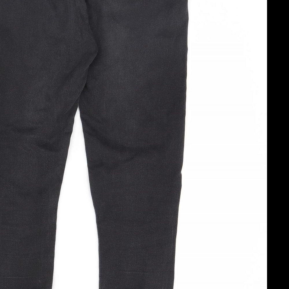 George Womens Black Denim Skinny Jeans Size 12 L30 in