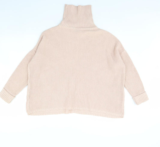 Womens UK Size 10 Wallis Pink Pullover Jumper