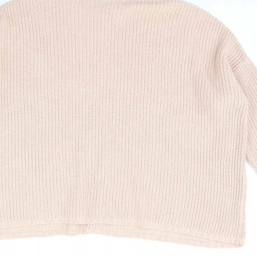 Womens UK Size 10 Wallis Pink Pullover Jumper