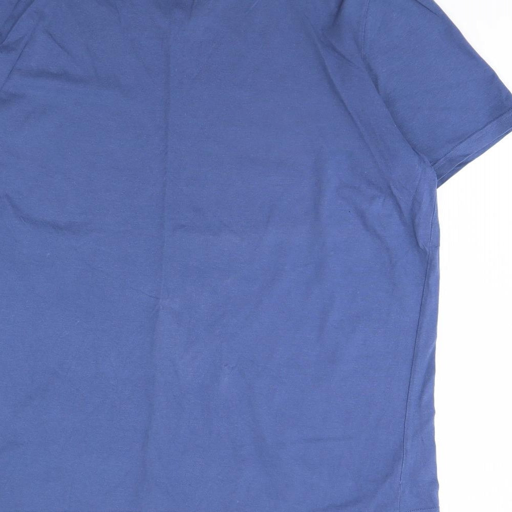 Womens UK Size L OVS Blue Basic T-Shirt
