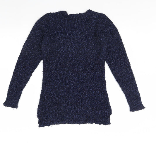 Janina Womens Blue Pullover Jumper Size 8