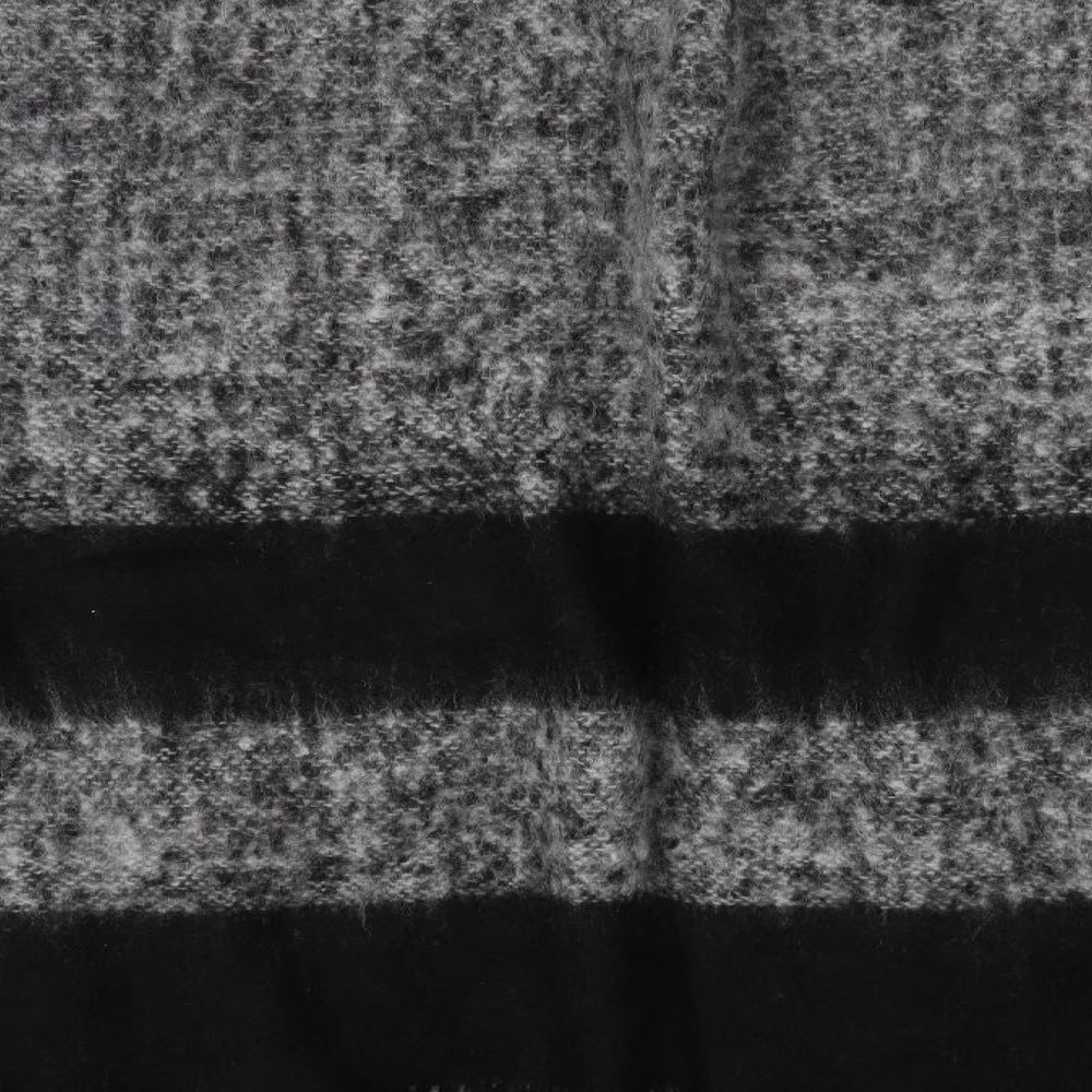 Womens UK Size One Size Preworn Black Overcoat