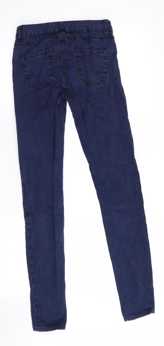 Denim Co Womens Blue Skinny Jeans Size 6 L30 in