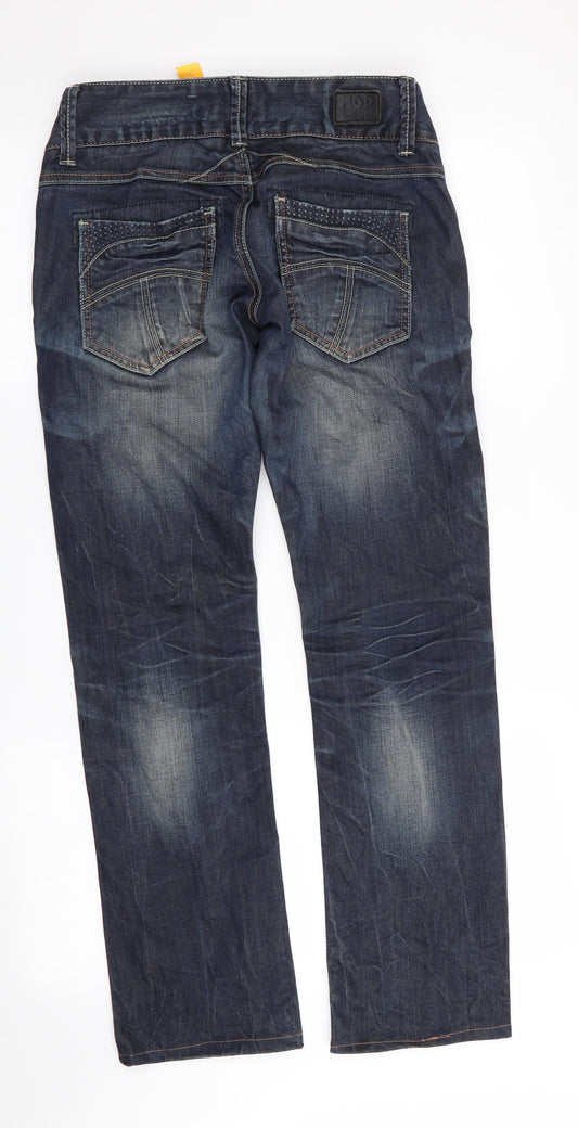 MOD Mens Blue Straight Jeans Size 27 in L30 in