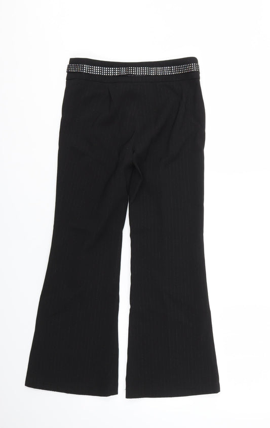id:X Girls Black Dress Pants Trousers Size 9 Years - DEBENHAMS