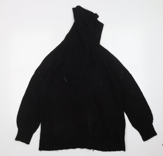 VICTORIA JAYN Womens Black Cardigan Jumper Size L