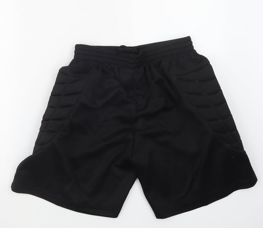 Soccer Kits Mens Black Athletic Shorts Size 27 in