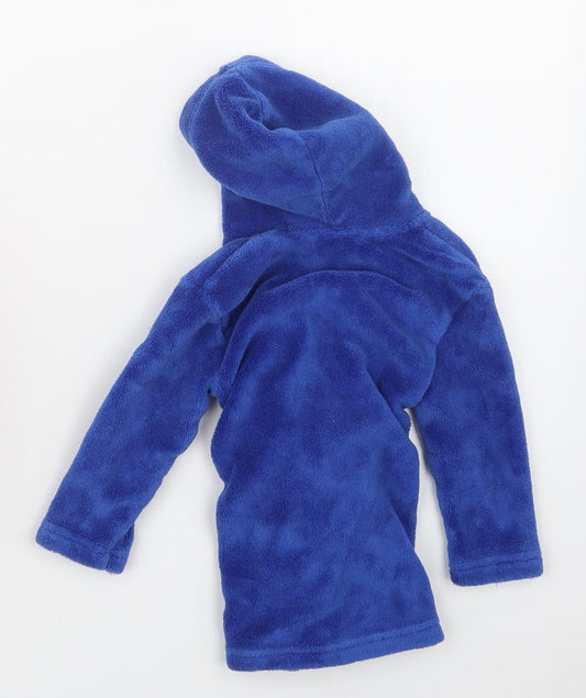Earlydays Boys Blue Geometric Babydoll Robe Size 12-18 Months
