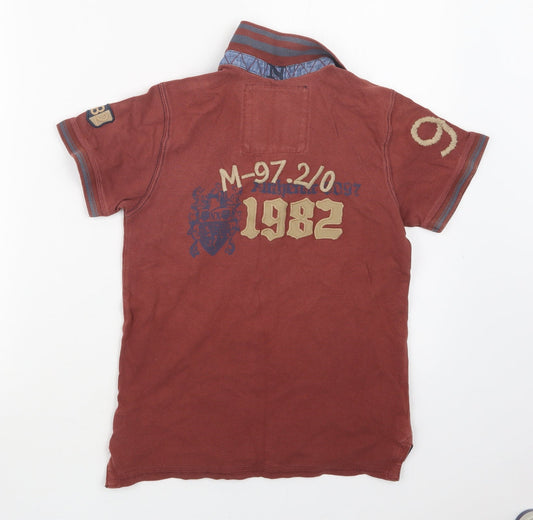 NEXT Boys Brown Basic Polo Size 9 Years