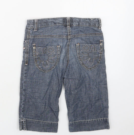 NEXT Girls Blue Denim Straight Jeans Size 6 Years