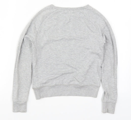 Pineapple Girls Grey Pullover Sweatshirt Size 7-8 Years - Pineapple Covent Garden
