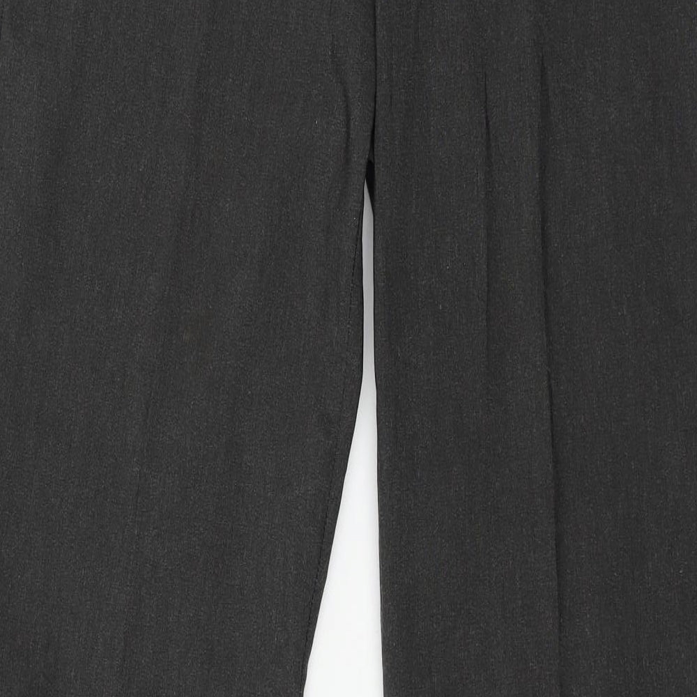 b.young Womens Grey Trousers Size 16 L31 in