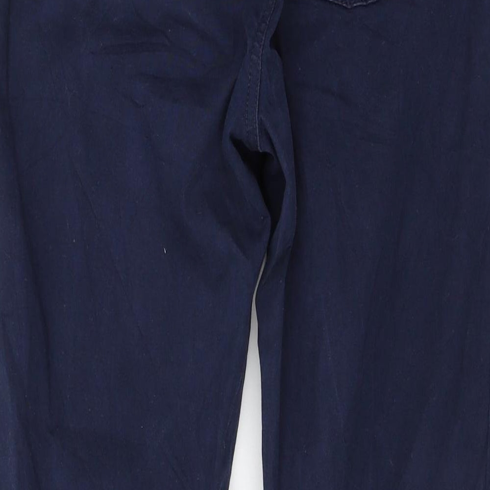 tohibo Womens Blue Trousers Size 10 L25 in