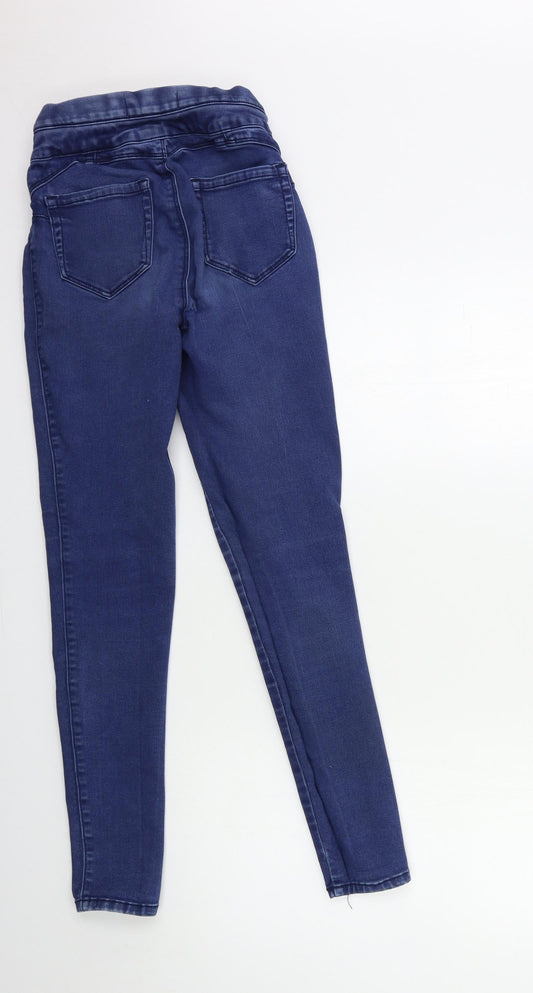 George Womens Blue Denim Jegging Jeans Size 8 L29 in