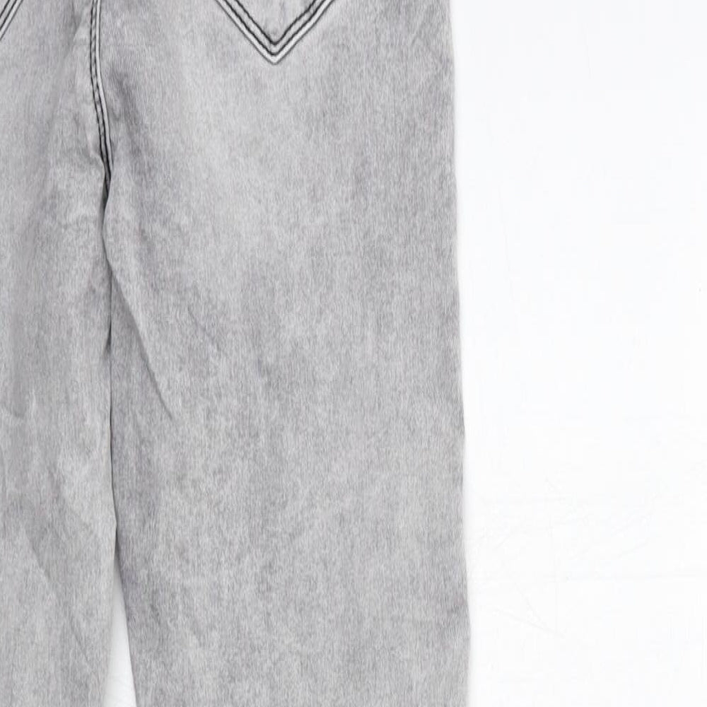 Womens UK Size 26 in Preworn Regular Fit Skinny Grey Jeans