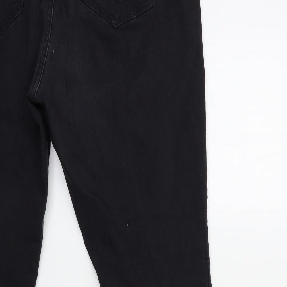 Womens UK Size 38 in Preworn Regular Fit Skinny Black Jeans