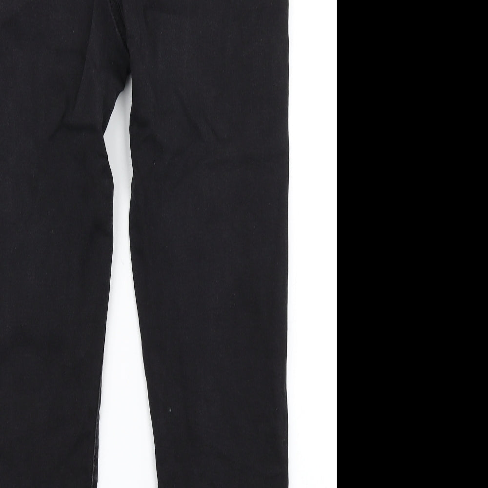 Denim Co Womens Black Denim Skinny Jeans Size 14 L24 in